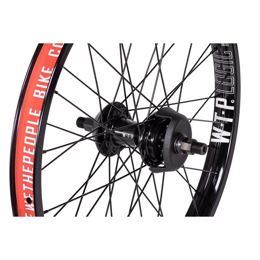Roue Arrière BMX We The People – 20'' – 36 Trous – Axe 14mm – Noire – Neuve
