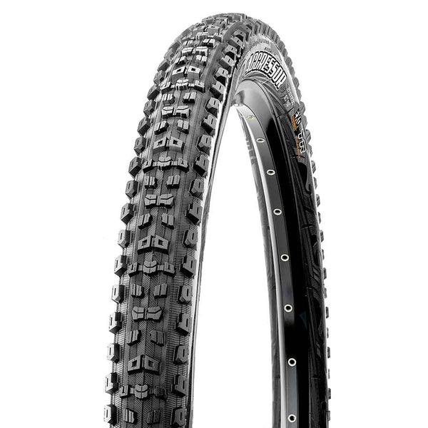 Maxxis Aggressor Tire - 27.5 x 2.3 Tubeless Folding Black Dual EXO