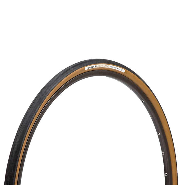 Panaracer Gravelking Tire 700x32C Folding Tubeless Ready ZSG Natural Anti-Flat Casing Brown