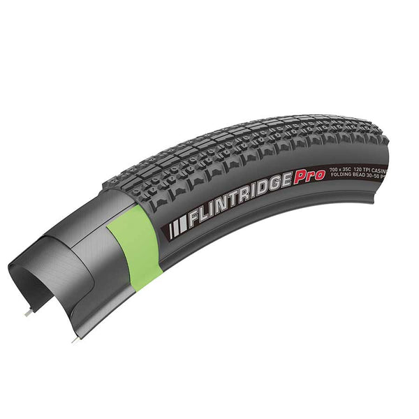 Kenda Flintridge Pro Tire - 700 x 35 Tubeless Folding Black