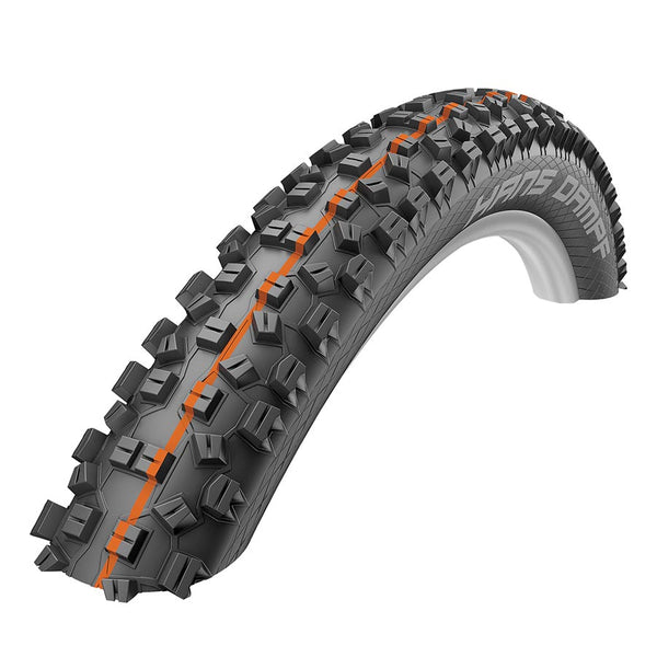 Schwalbe Hans Dampf Tire - 27.5 x 2.35" Tubeless Folding BLK Evolution Line Addix Soft Super Trail