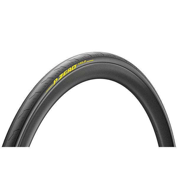 Pirelli PZero Velo Tubular Road Tire 700x25C Tubular YellowSOFT TechBELT 300TPI Black