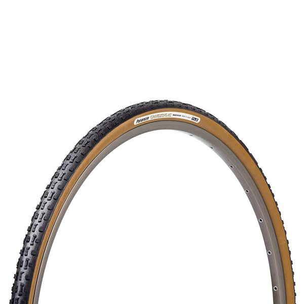 Panaracer GravelKing AC Tire 700x35C Folding Tubeless Ready ZSG Natural Anti-Flat Casing Brown