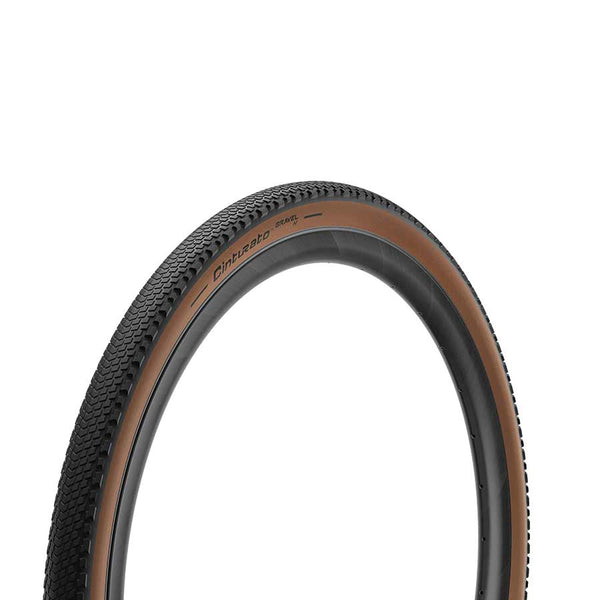 Pirelli Cinturato Gravel H Tire - 700 x 35 Tubeless Folding Classic Tan