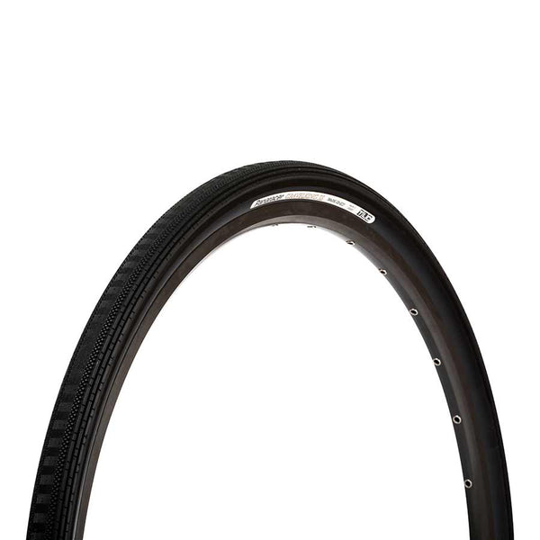 Panaracer Gravelking SS Tire 700x35C Folding Tubeless Ready ZSG Natural Advanced Extra Alpha Cord 126TPI Black