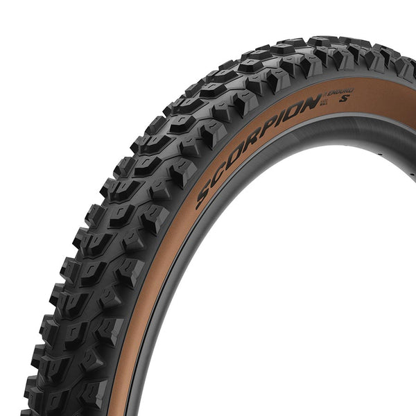 Pirelli Scorpion Enduro S Tire - 29 x 2.4 Tubeless Folding YLW Label Team Edition HardWall SmartGrip Gravity