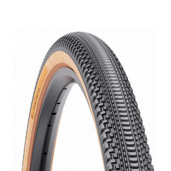 WTB Vulpine Tire - 700 x 40 TCS Tubeless Folding BLK/Tan Light/Fast Rolling Dual DNA