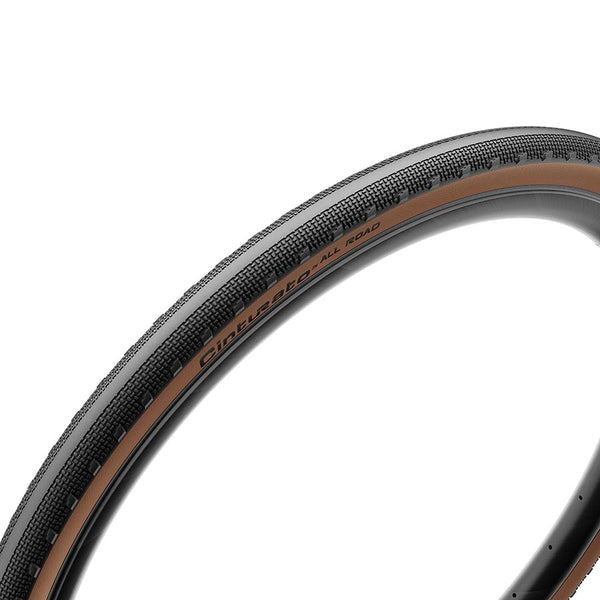 Pirelli Cinturato All Road Tire - 700 x 40 Tubeless Folding Classic Tan TechWALL+ Pro Gravel