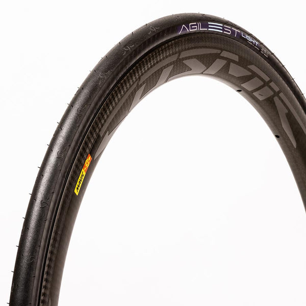 Panaracer Agilest Light Road Tire 700x23C Folding Clincher ZSG AGILE Advanced Extra Alpha Cord Black