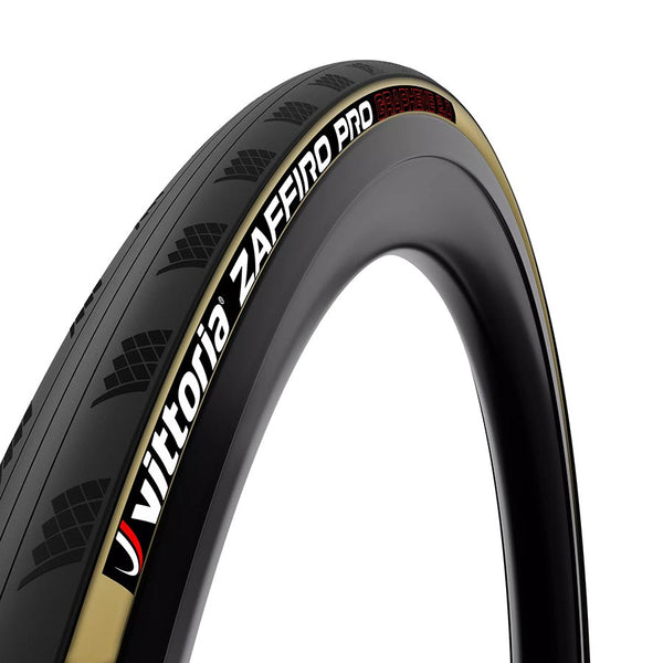 Vittoria Zaffiro Pro V Tire - 700 x 25 Clincher  Folding  Black/Tan 1C G2.0