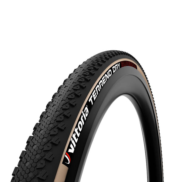 Vittoria Terreno Dry Tire - 700 x 47 Tubeless Folding Black/Tan 1C G2.0