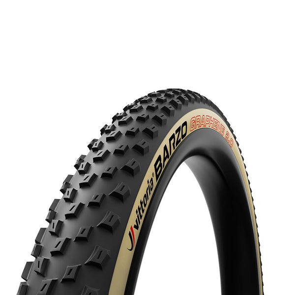 Vittoria Barzo Tire - 29 x 2.35 Tubeless Folding Black/Tan 4C Race G2.0