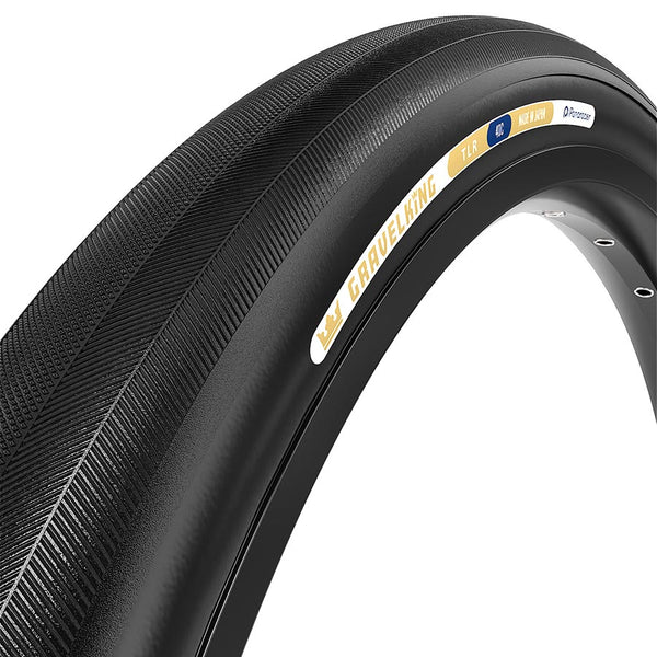 Panaracer GravelKing Slick Tire - 700 x 40 Tubeless Folding Black