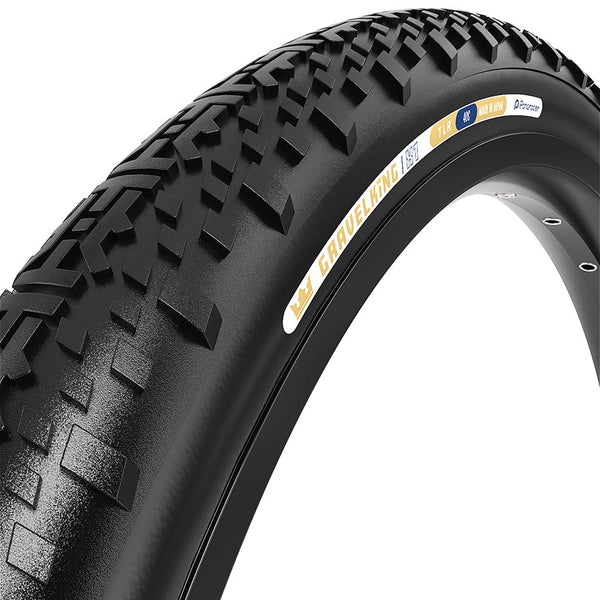 Panaracer GravelKing X1 Tire - 700 x 40 Tubeless Folding Black