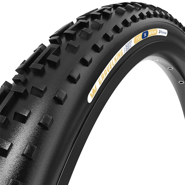 Panaracer GravelKing EXT Tire - 700 x 38 Tubeless Folding Black