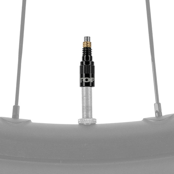Topeak TurboFlow Valve Adapters Black