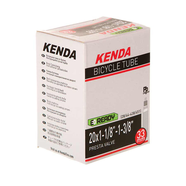 Kenda Presta-Removable Valve Core Tube Presta Length: 48mm 26 4.00-5.00