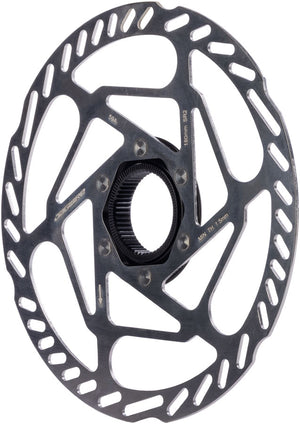 Jagwire Sport SR2 Disc Brake Rotor - 180mm Center Lock Includes Lockring 1.8mm Thickness