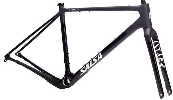Salsa Flyway C DLX Frameset - 700c Carbon Midnight Medium/Large