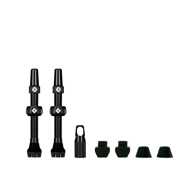 Muc-Off V2 Tubeless Valve Kit - Black 44mm Pair