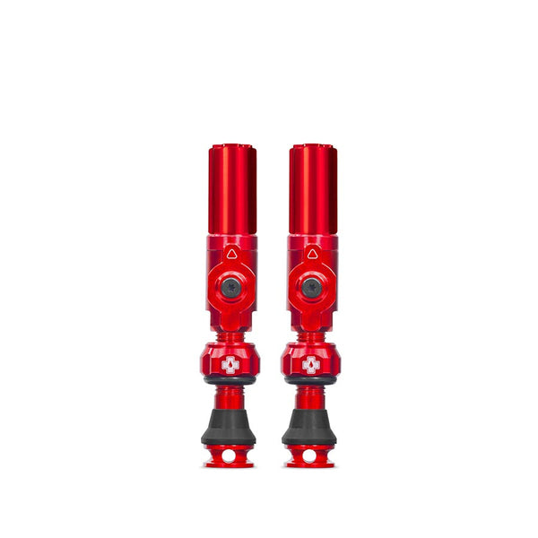 Muc-Off Big Bore Lite Small Tubeless Valve Presta 30mm Red Pair