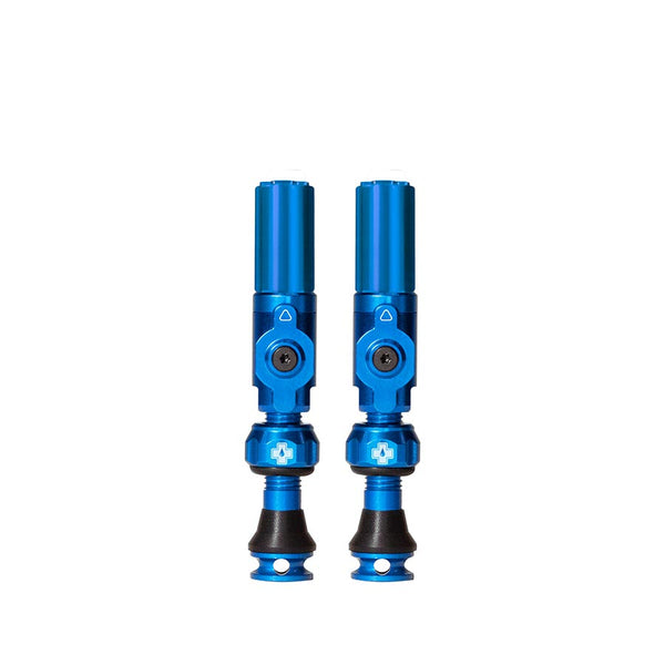 Muc-Off Big Bore Lite Small Tubeless Valve Presta 30mm Blue Pair