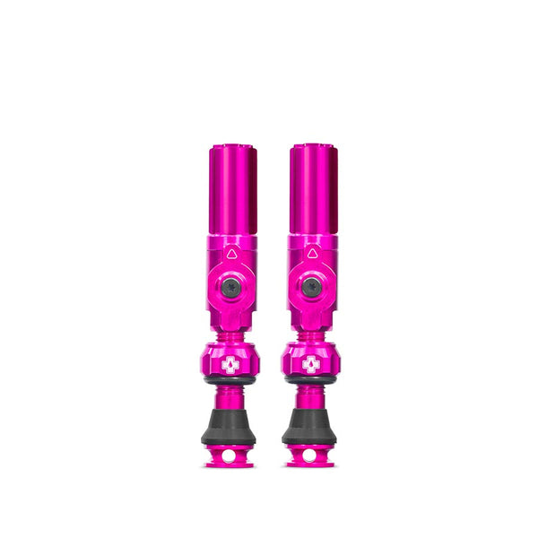 Muc-Off Big Bore Lite Small Tubeless Valve Presta 30mm Pink Pair