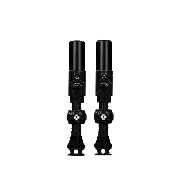 Muc-Off Big Bore Lite Medium Tubeless Valve Presta 35mm Black Pair