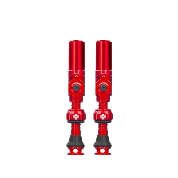 Muc-Off Big Bore Lite Medium Tubeless Valve Presta 35mm Red Pair