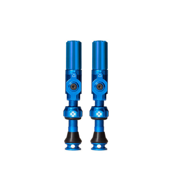 Muc-Off Big Bore Lite Medium Tubeless Valve Presta 35mm Blue Pair