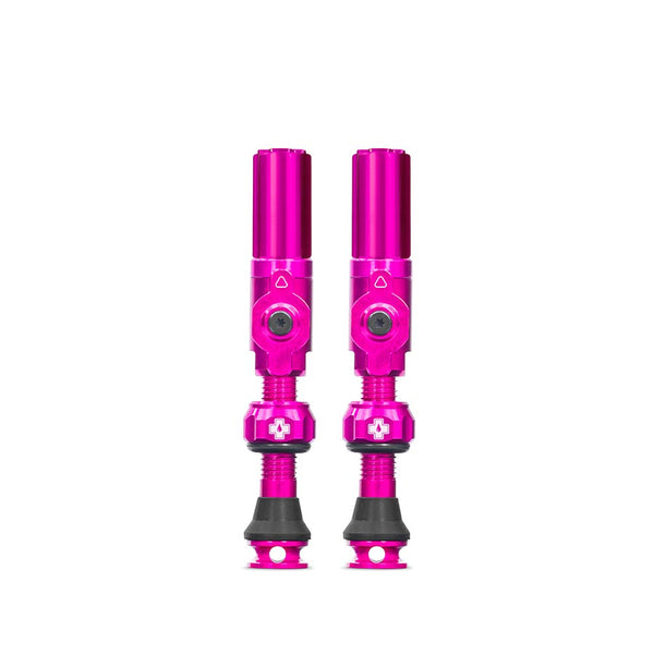 Muc-Off Big Bore Lite Medium Tubeless Valve Presta 35mm Pink Pair