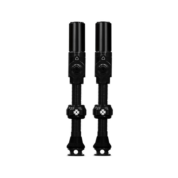 Muc-Off Big Bore Lite Large Tubeless Valve Presta 45mm Black Pair