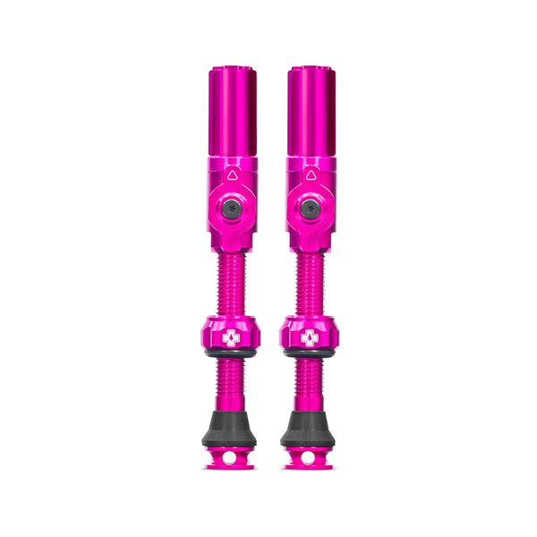 Muc-Off Big Bore Lite Large Tubeless Valve Presta 45mm Pink Pair