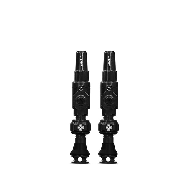 Muc-Off Big Bore Hybrid Small Tubeless Valve Hybrid 30mm Black Pair