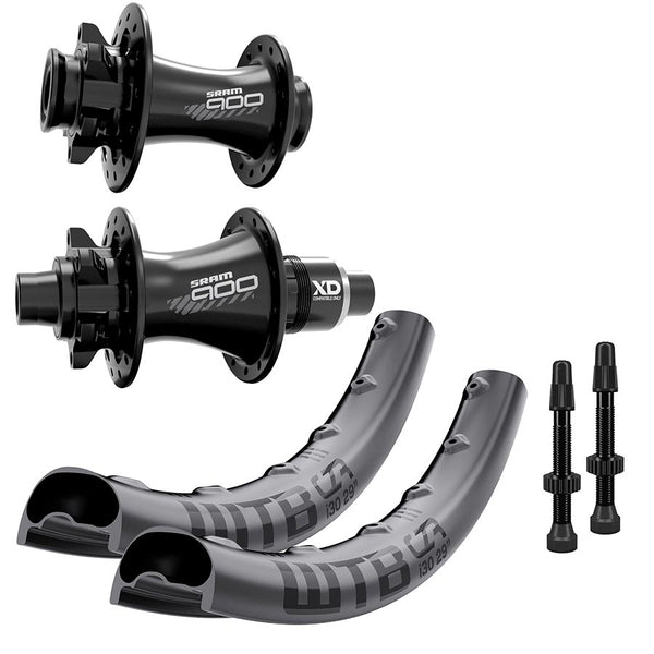 Wheel Shop WTB CZR i30 Carbon / SRAM 900 Wheel Front and Rear 29'' / 622 Holes: 32 F: 15x110mm R: 12x148mm Disc IS 6-bolt SRAM XD Pair