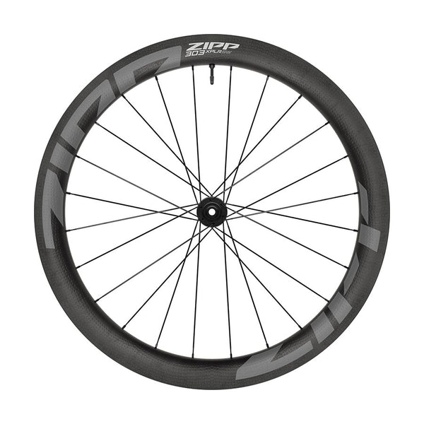Zipp 303 XPLR SW Front Wheel - 700 12 x 100mm Center-Lock Carbon BLK 24H A1