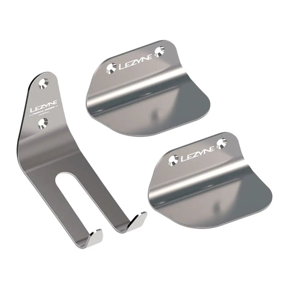 Lezyne STAINLESS PEDAL HOOK SILVER