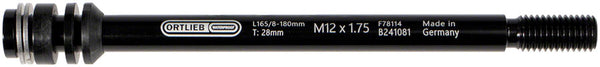 Ortlieb Thru Axle M6-Connector - 1.75mm Black