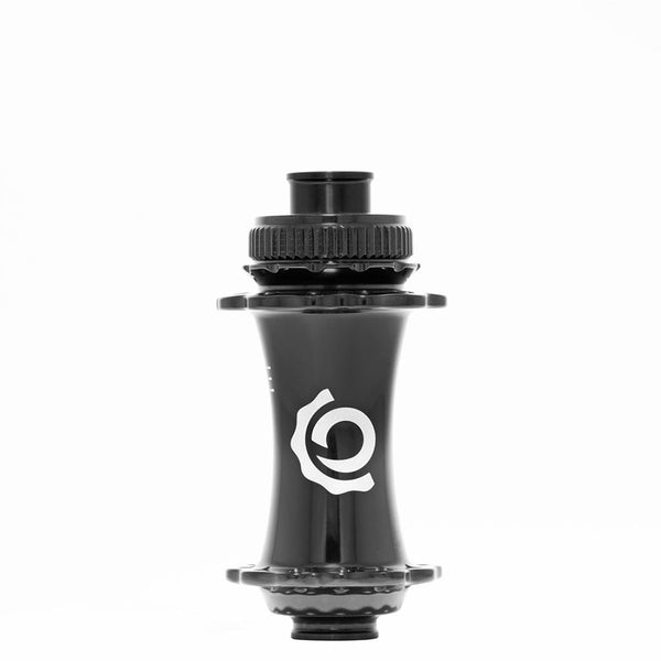 Industry Nine Solix Classic Front Hub - 15 x 110mm Center-Lock Black 28H