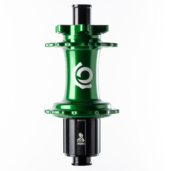 Industry Nine Hydra 2 Classic Rear Hub - 12 x 148mm 6-Bolt Micro Spline Green 32H