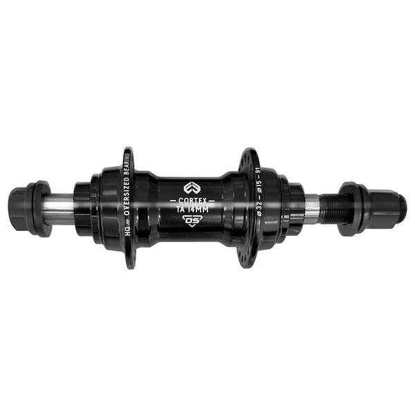Eclat Cortex TA Hub Front 36H 100mm Black