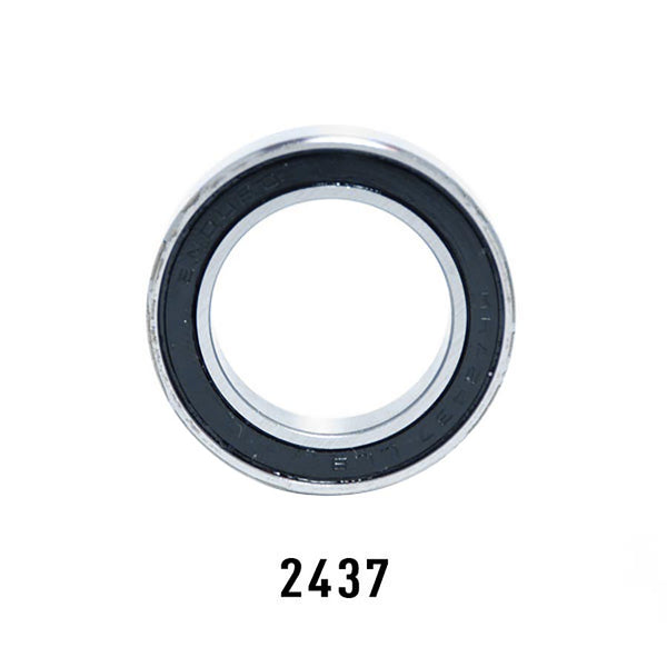 Wheels Manufacturing Angular Contact Sealed Cartridge Bearing MR 2437 24x37x7mm Steel