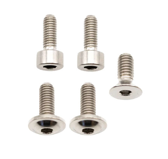 Better Bolts Fox 34 Fork Ti Bolt Kit Fit4/GripSL Silver 5/Count