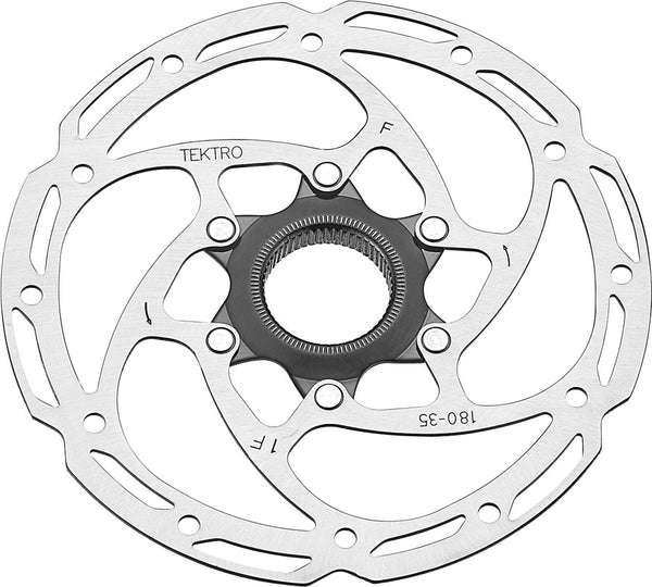 Tektro TR180-35 Disc Brake Rotor - 180mm Center-Lock 1.8mm Thickness
