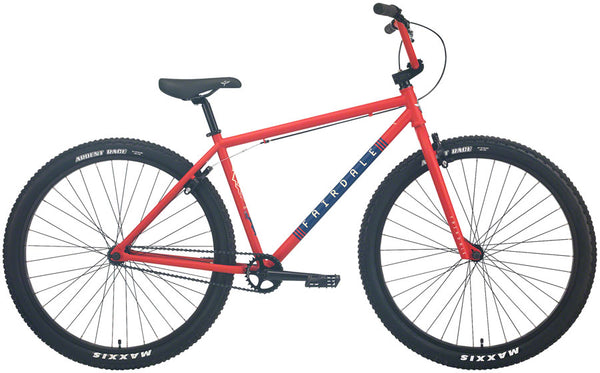 Fairdale Taj 26" City BMX Bike - 27.5" Fire Engine Red