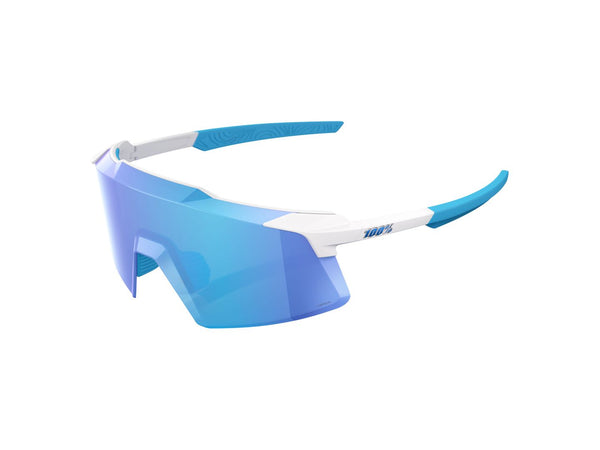 100% Aerocraft Hiper White/Blue Eyewear