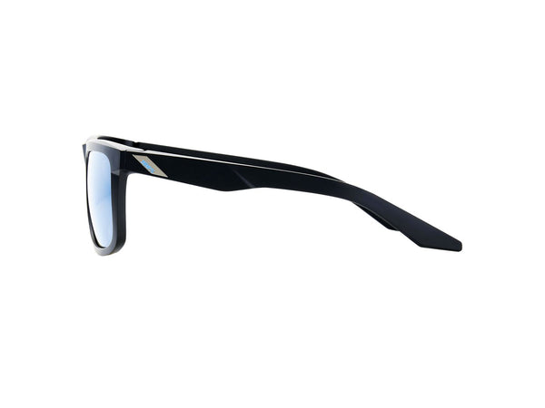 Eyewear 100% Blake Black/HiPER Blue Lens