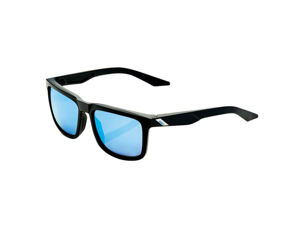 Eyewear 100% Blake Black/HiPER Blue Lens