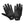 100% Brisker Gloves - Black Full Finger Men's X-Large