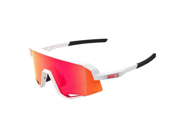 100% Slendale Hiper White/Red Eyewear